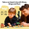 thumbnail image 4 of LEGO Bluey: Bluey’s Beach & Family Car Trip - Toddler Learning Toy for Kids 4+ - Includes Bluey, Bingo, and Mum Minifigures - Birthday Gift For Boys and Girls, Ages 4+ - 11202, 4 of 9
