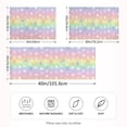 thumbnail image 4 of Haosy Satin Pillowcase for Hair and Skin Standard Cooling Silk Pillow Case with Envelope Closure Rabbits Cats Tigers Dogs 20"x26", 4 of 9