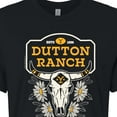 thumbnail image 3 of Yellowstone - Dutton Ranch Steer Skull Flower - Juniors Cropped Graphic T-Shirt, 3 of 6