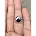 thumbnail image 6 of Natural Deep Garnet Birthstone Ring-925 Sterling Silver-Garnet Handmade Birthstone Jewelry-Red Gemstone Ring-Garnet Promise Ring Her, 6 of 13