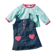 My Life As Heart Romper Outfit for 18-Inch Doll