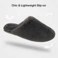 Snug Leaves Women's Fuzzy House Memory Foam Slippers Cute Furry Leopard ...