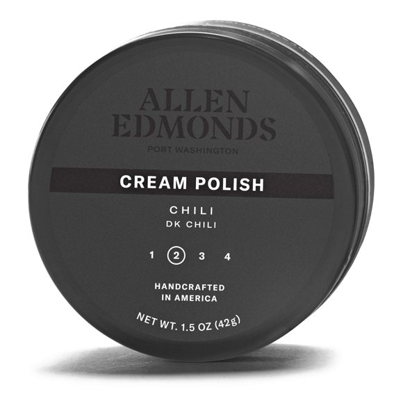 Allen Edmonds mens Cream Shoe Polish, Chili, One Size 0X US