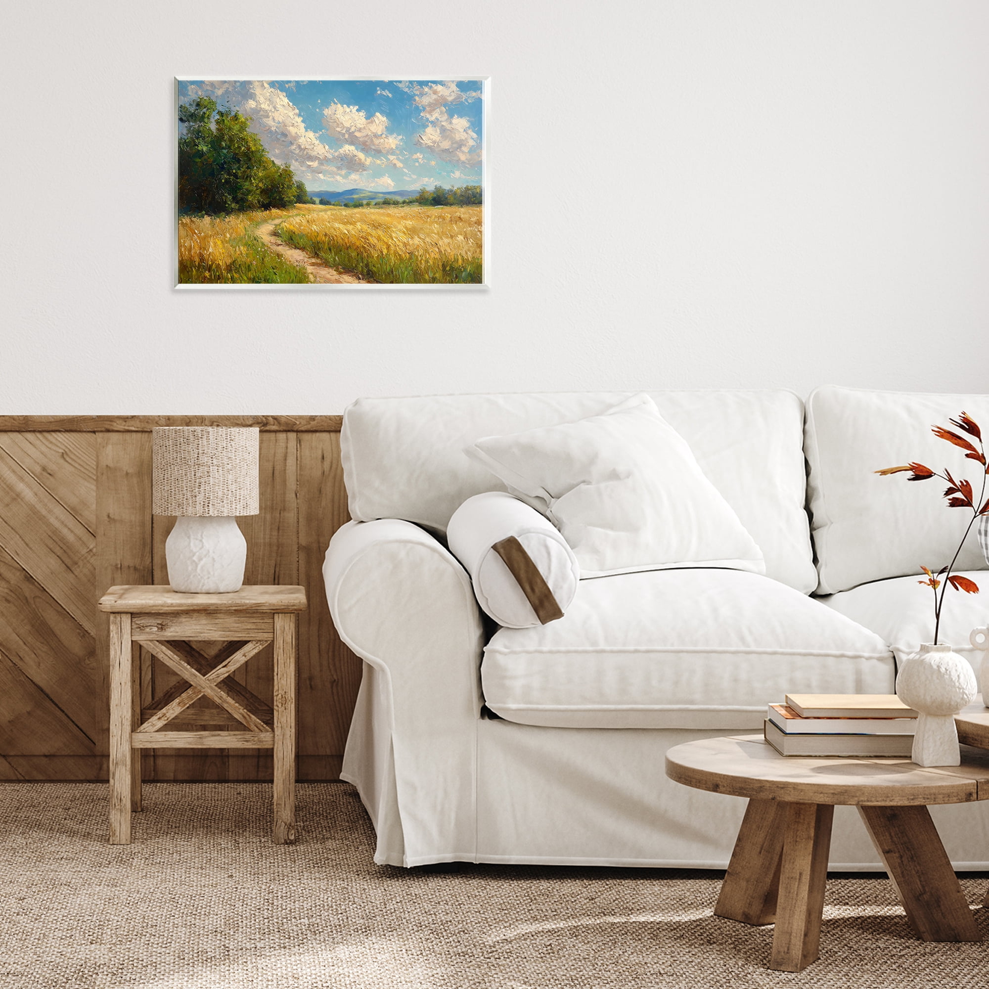 Stupell Industries Winding Path Through Wheat Field Wall Plaque Art, design by Creative Studio