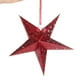 30/40/50cm Pentagramme Abat-Jour Étoile Lanterne en Papier Suspendu Décors de Noël de Mariage – image 4 sur 5