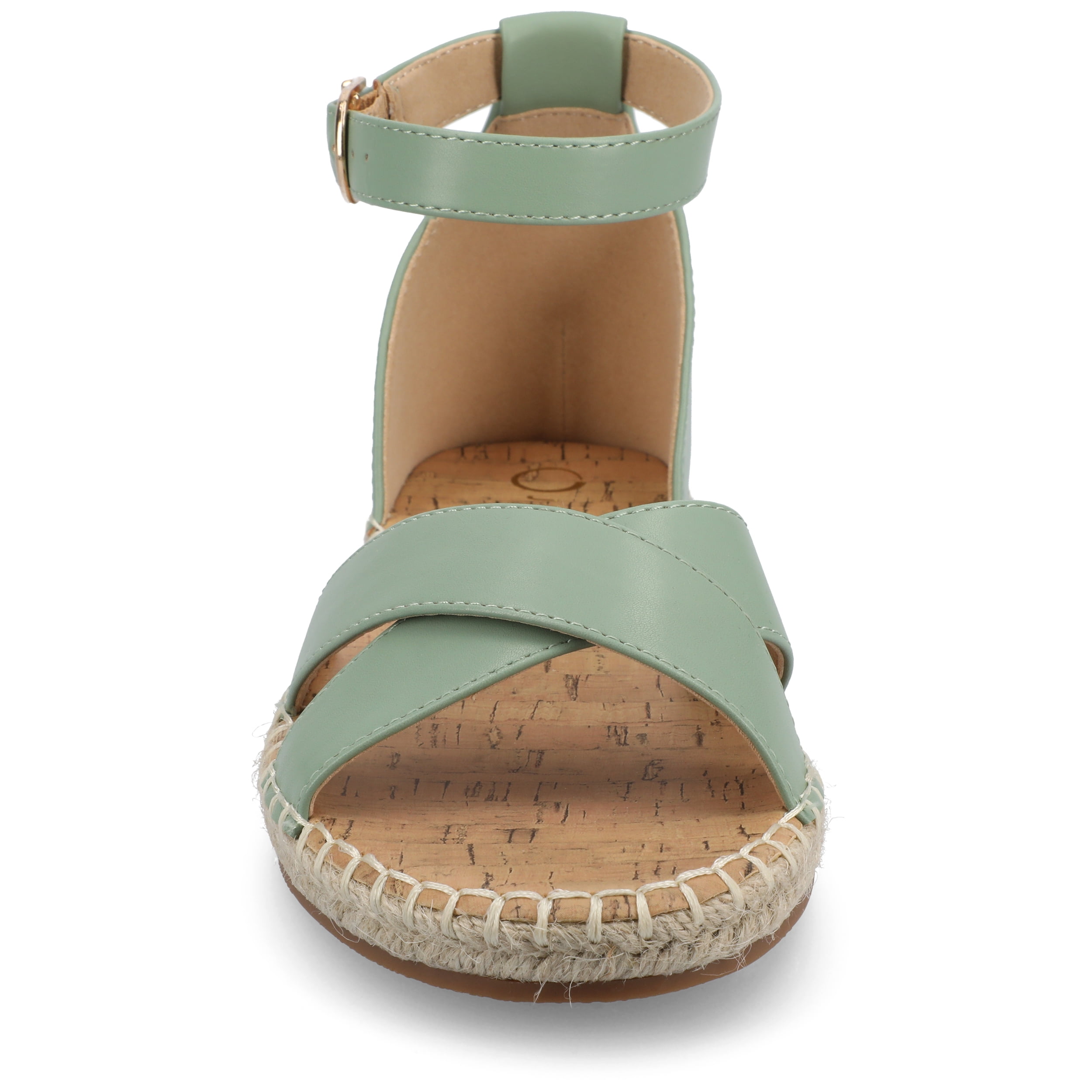 Journee Womens Lyddia Espadrille Flat Sandals, Widths Available