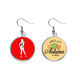 thumbnail image 1 of Stand de belleza mujer bikini Pendiente del lóbulo de la joyería del pendiente de la hoja del otoño Unbranded M, 1 of 3