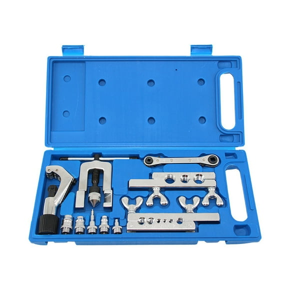 Yeacher Single Flaring Tool & Swaging Tool Kit for HVAC, Tubing, Copper Plastic Aluminum Pipe