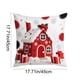 thumbnail image 3 of Fundas de almohada navideñas de 45 x 45 cm | Fundas decorativas de algodón suave con cremallera oculta para sofá, cama, sala de estar y decoración del hogar., 3 of 6