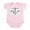 Petal Pink, variant on CafePress - Daddy's Lil Grunt Infant Bodysuit - Baby Light Bodysuit, Size Newborn - 24 Months