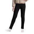 thumbnail image 4 of Girls Warm Tights Fleece Lined Thermal Slim Stretchy Soft Leggings Pants, 4 of 7