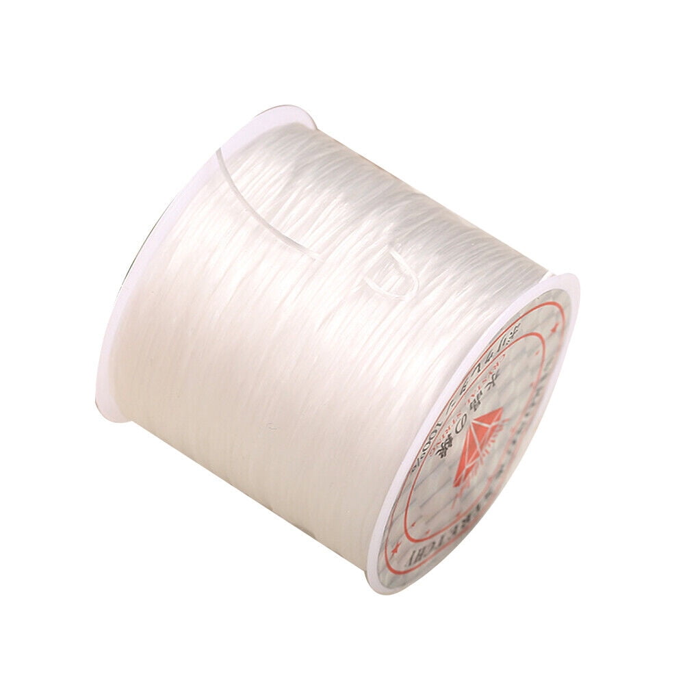 US 1-2 0.5mm Flat Elastic Stretch String Jewelry Making DIY Bracelet ...