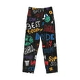 thumbnail image 4 of Balery Men'S Basketball Pants,Sleepwear Pants,Pajama Pants,Pj Bottoms Drawstring And Pockets-Small, 4 of 9