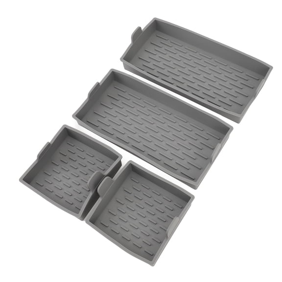 Suodoka 4‑Piece Silicone Baking Pan Set – High‑Heat, Non‑Stick, Multi‑Purpose Cake, Cookie & Bread Trays