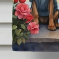 thumbnail image 2 of Bloodhound Two Hearts House Flag 28 in x 40 in, 2 of 7