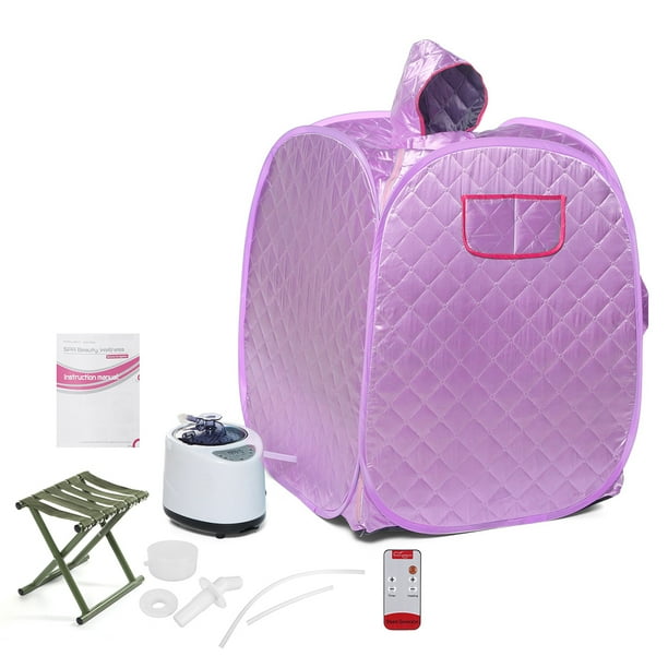 1000W 2.2L Portable Foldable Household Sauna Room Sauna Sweat Steamer