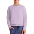 thumbnail image 5 of KAUOD Kids Knit Pullover Sweater Loose Soft Crew Neck Sweater Clothes Boys Girls Fall Casual Lined Sweatshirts Tops Clothes, 5 of 9