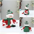thumbnail image 6 of CASAFUN Plush Christmas Stuffed Animal Plush Toys Santa Claus Snowman Penguin Reindeer Christmas Stuffed Plush Toys for Christmas Decoration Indoor Home Office Decor, 6 of 6
