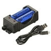 Streamlight 18650 USB Li-Ion Battery Charger Cradle Charging Batteries Kit - 22010