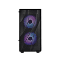 thumbnail image 2 of Black Tempered Glass ATX Tower Gaming PC Case, 2 of 5