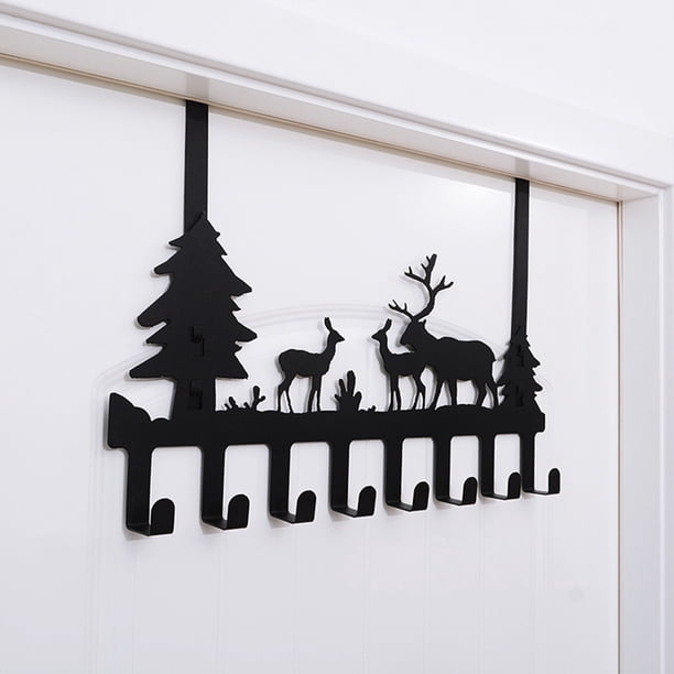 Percha Para La Puerta Perchero Para Ropa Perchero Metálico Percha Para La Puerta Del Dormitorio Percha Para La Espalda