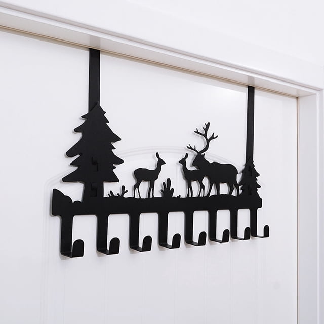 Percha Para La Puerta Perchero Para Ropa Perchero Metálico Percha Para La Puerta Del Dormitorio Percha Para La Espalda