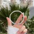 thumbnail image 4 of Bracelets Womens Fashion Adjustable Jewelry Silver Charm Bangle Bracelet Gifts, 4 of 7