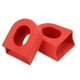 thumbnail image 3 of fundas protectoras de silicona para manivela de bicicleta de montaña, color rojo, 3 of 14