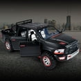 thumbnail image 4 of Vogacara 2 paquetes/lote de juguete de modelo de coche seguro y no tóxico-aleación mano de obra Pickup sonido Ram aleación de alta Type2 NO2, 4 of 6