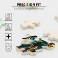 thumbnail image 5 of 1000 PCS Lakeside Ducks 1000 Piece Vibrant Jigsaw Puzzle,Creative Activity Hobbies For Adults,Stunningly Vibrant Colors,Great For Relaxation And Display For Puzzle Lovers,Wooden Puzzles, 5 of 6