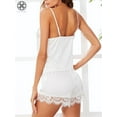 thumbnail image 3 of Luxtrada Women Lace Sleepwear Pajamas Set Sexy Lingerie Babydoll Nightgown Nightwear, 3 of 6