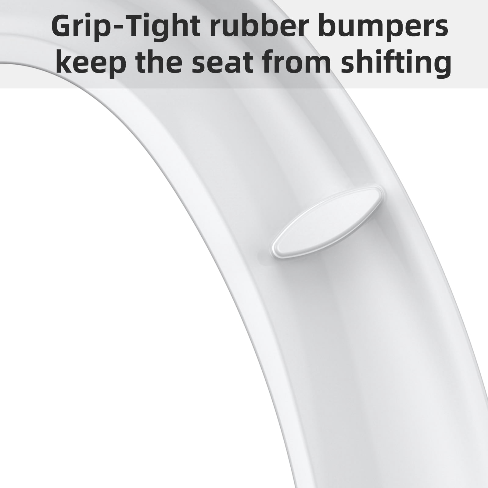 Soft Close Elongated Toilet Seat – Quick Release & Top Mount Installation – Quiet, Durable, Easy to Clean – Global Fit for Most American Standard Toilets – 19" All White Plain Cover