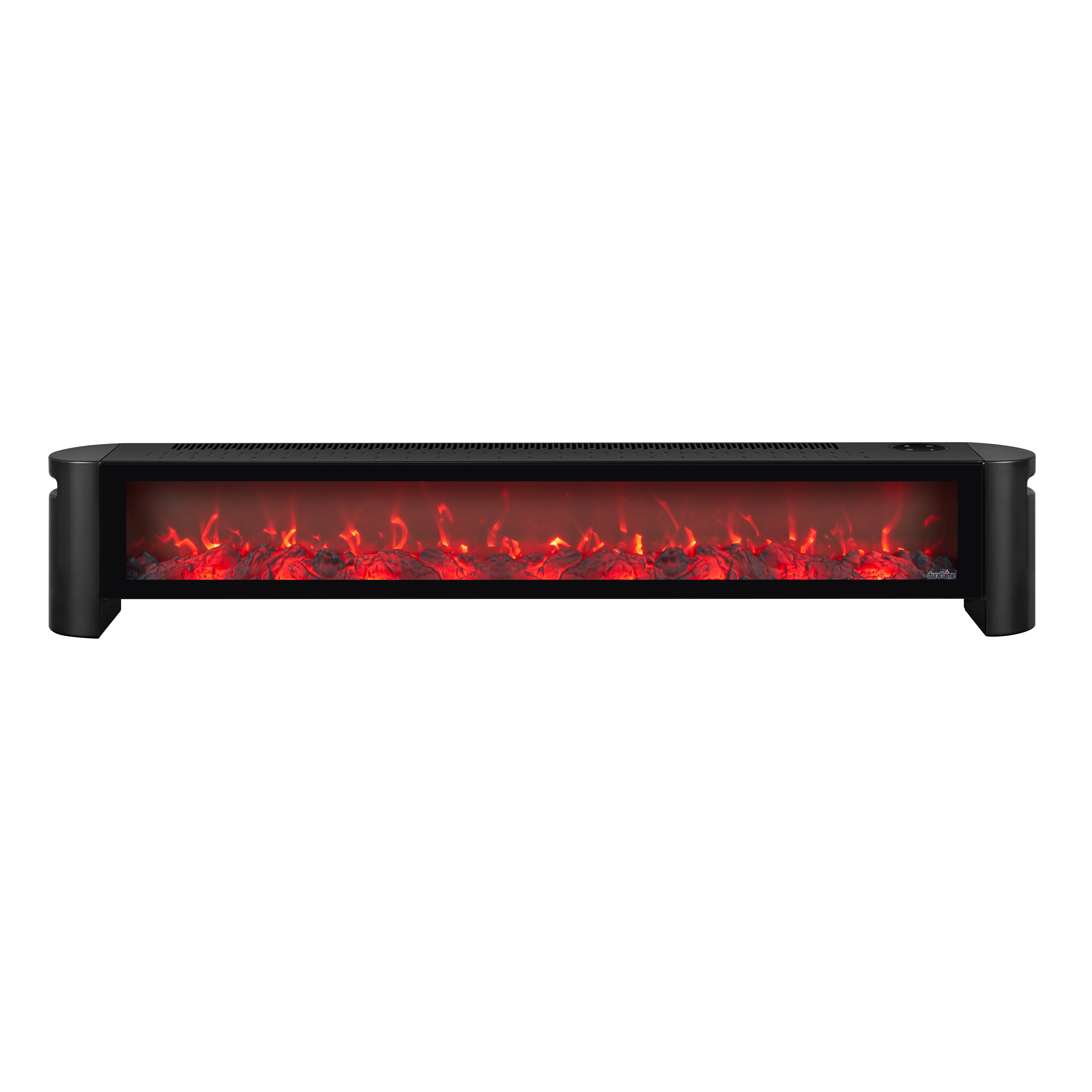 duraflame® Electric Fireplace Baseboard Heater, Black