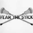 thumbnail image 3 of CafePress - Lacrosse Fear The Stick Men's Light Pajamas - Men's Light Loose Fit Cotton Pajama Set, 3 of 7