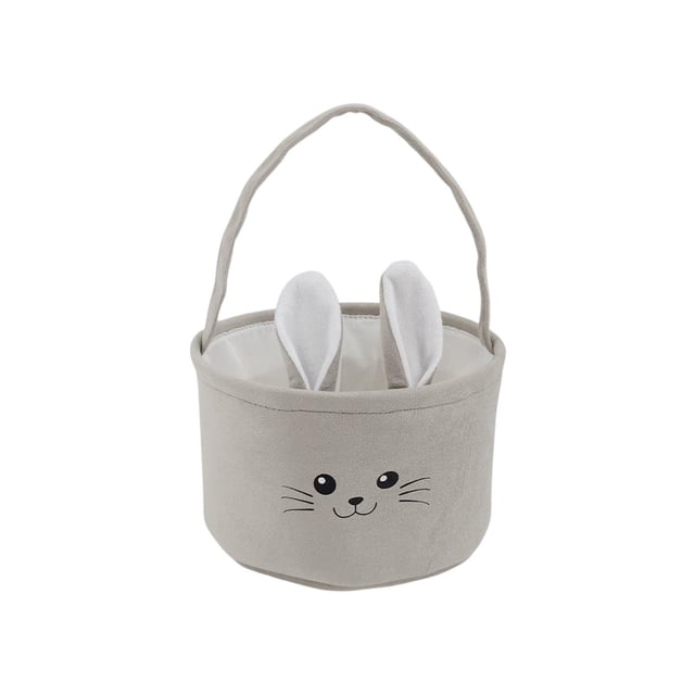 Velvet Easter Candy Gift Baskets for Women with Handles Storage Basket 1Pc