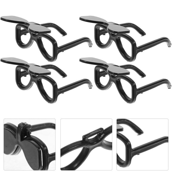 HIAKDOFT 100Pcs Mini Sunglasses For Crafts And Pretend Play Party Eyewear For Kids