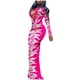 thumbnail image 4 of Vestido plisado sexy con escote en V y hombros descubiertos con tirantes irregulares y hombros descubiertos para mujer Fridja  NMB3203, 4 of 9