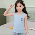 thumbnail image 2 of Generic Toddler Boys Girls Sleeveless Vest Tops Solid Color Cool Homewear Casual Tops For Children Clothes, 2 of 5