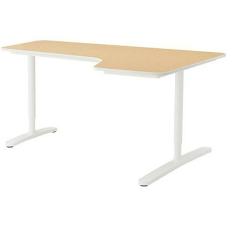 Ikea Corner Desk Right Birch Veneer White 6202 22017 610 Com Ikea Corner Desk Right Birch Veneer White 6202 22017 610