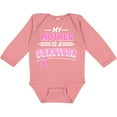 thumbnail image 3 of Inktastic My Mother is a Survivor Breast Cancer Awareness Boys or Girls Long Sleeve Baby Bodysuit, 3 of 5