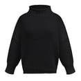thumbnail image 4 of Sanbonepd Womens Sweaters Fashion Fall Winter Thick Thread Pullover Turtleneck Knit Sweater, 4 of 5