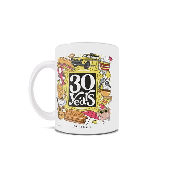 Friends: The Television Show 30th Anniversary (30 Years) 11 oz Ceramic Mug WMUG1618