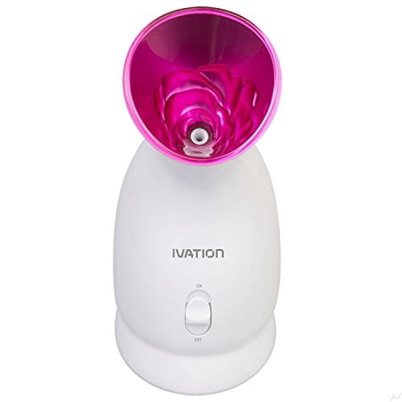 Ivation Ultrasonic Freestanding Wall-Powered Micro-Fine Ionic Steamer, White