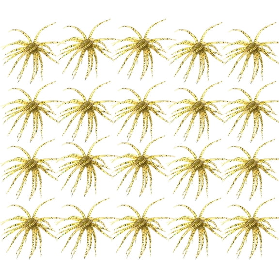 20pcs Sea Urchin Bait, Sea Urchin Bass Bait, Creature Bait Dice Baits for Bass Fishing