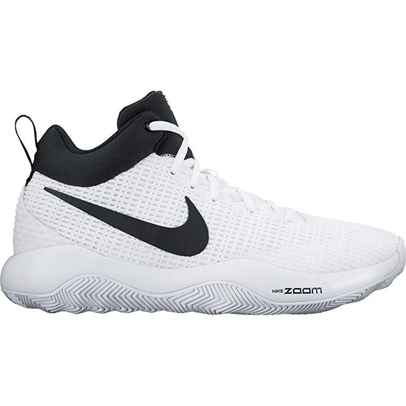 Nike - Nike Women's Zoom Rev Basketball Shoes, White/Black, 6 B US ...