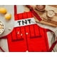 thumbnail image 2 of Delantal de cocina Minecraft Red TNT Youth para niños, 2 of 6