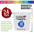 thumbnail image 2 of Vasos medidores para mezcla Pouring Masters 1200 ml, caja de 24, 2 of 6