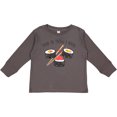 thumbnail image 3 of Inktastic Kawaii How I Roll Sushi Boys or Girls Long Sleeve Toddler T-Shirt, 3 of 5