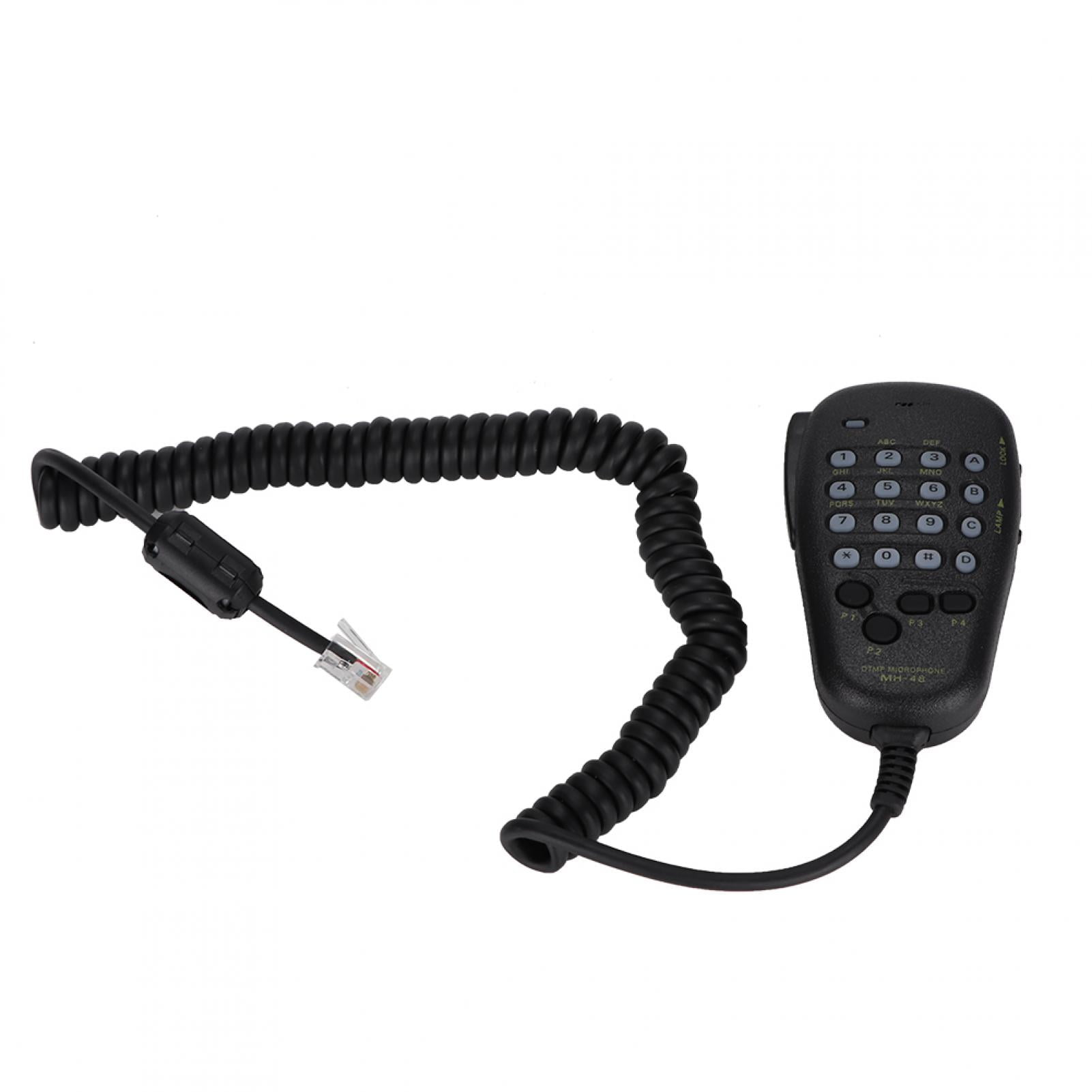 MH-48A6J DTMF Hand Mic for Yaesu Two Way Radio FT-1500M 2800M FT-7800R FT-8900R 