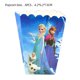 thumbnail image 3 of Decoraciones para fiesta de cumpleaños de Elsa, Frozen de Disney, vajilla de recuerdo para niña princesa Anna, plato de papel, pancarta de paja, globos, suministros para fiesta, 3 of 5